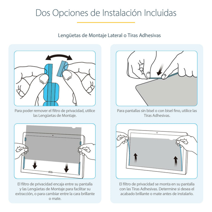 EAN 0065030899246 - StarTech.com 14L-PRIVACY-SCREEN filtro para monitor 35,6 cm (14") Filtro de privacidad para pantallas sin imagen 14