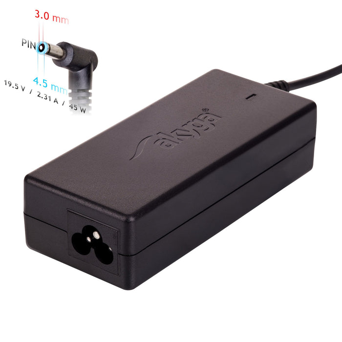 EAN 5901720135803 - Akyga AK-ND-68 adaptador e inversor de corriente Interior 45 W Negro imagen 1