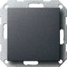 EAN 4010337268284 - GIRA 1730191 placa de pared y cubierta de interruptor Antracita imagen 1