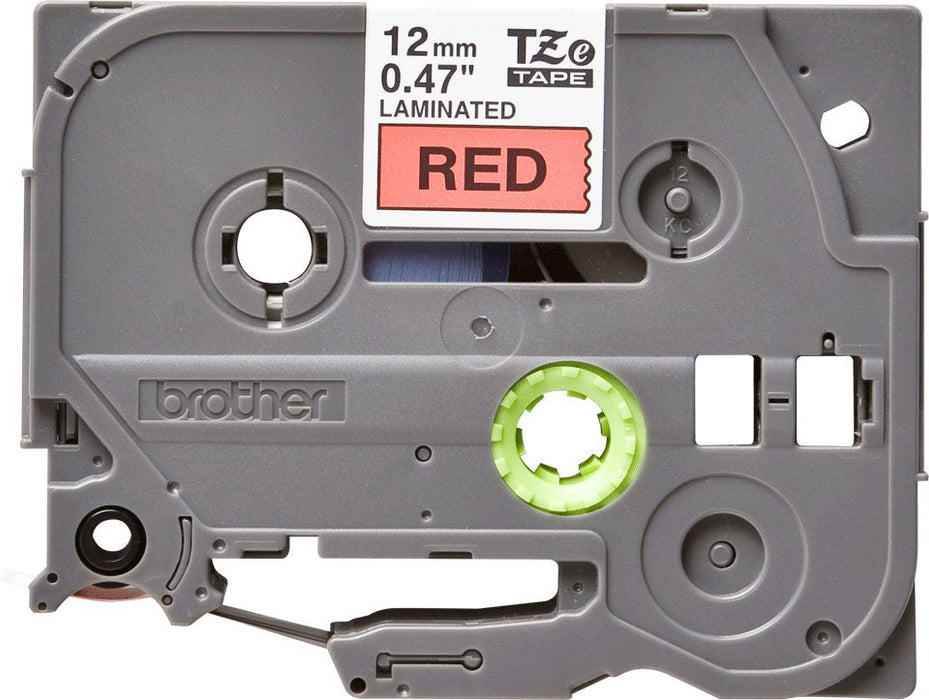 EAN 4977766681858 - Brother TZE-431 cinta para impresora de etiquetas Negro sobre rojo imagen 2