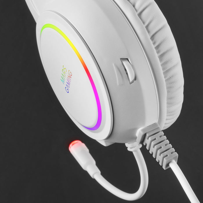 EAN 8437023094082 - Mars Gaming MHRGBW auricular y casco Alámbrico Diadema Juego USB tipo A imagen 4