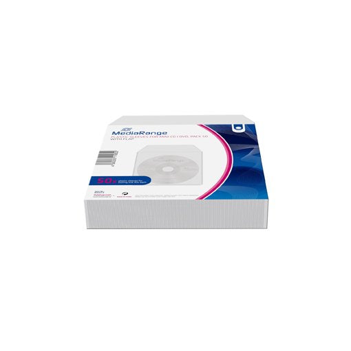 EAN 4260283115822 - MediaRange Zubehör CD-/DVD-Rohlinge Funda 1 discos Transparente imagen 1