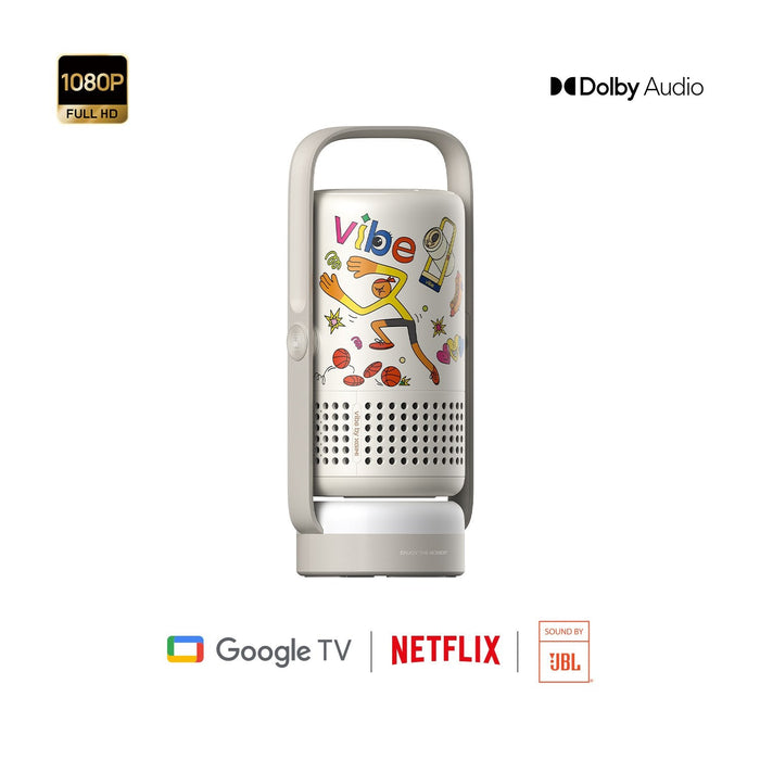 Xgimi Vibe One Cloud Ash Fhd Beamer Grau