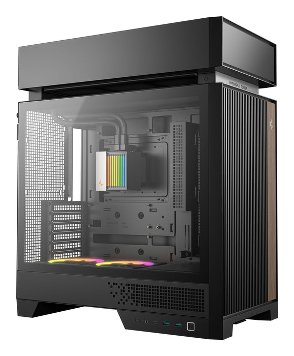 Caja Pc Midi Deepcool Cl6600 360mm Aio Negro  R-Cl6600-Bknna0-G-1