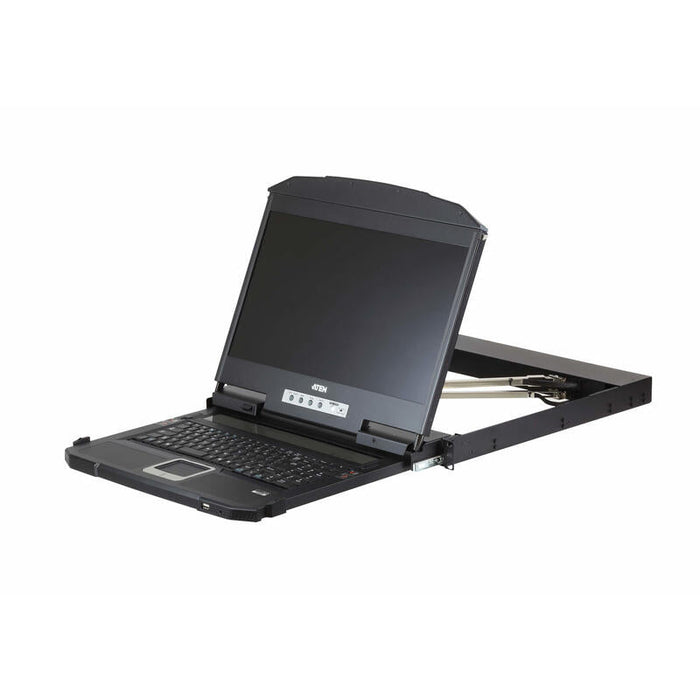 18.5" Dual Rail Usb Hdmi-Dvi  Vga Full Hd Uk Keyboard