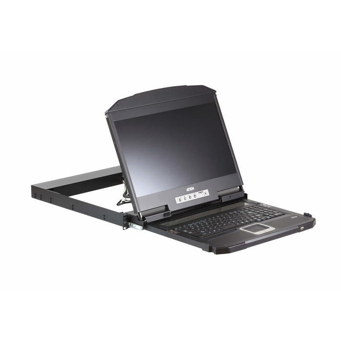18.5" Dual Rail Usb Hdmi-Dvi  Vga Full Hd Uk Keyboard