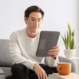 EAN 5099206093553 - Logitech Folio Touch QWERTY Inglés internacional Smart Connector Gris imagen 6