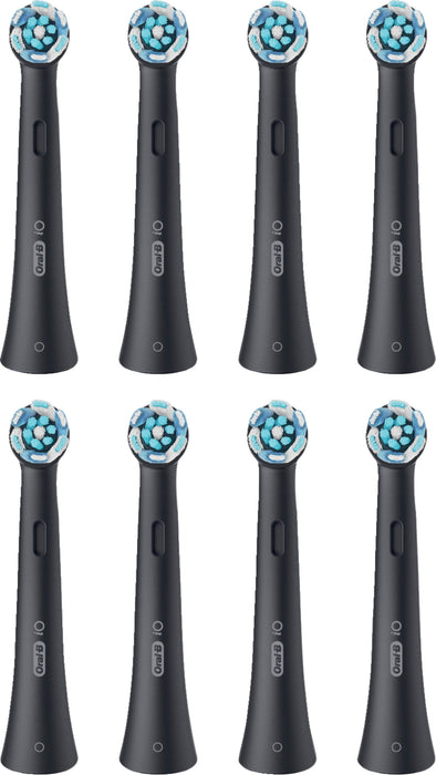 Braun Oral-B Io Ultimate Cleaning Pack De 8, Accesorio De Cepillo Negro, Eliminación Superior De Placa 8700216778640