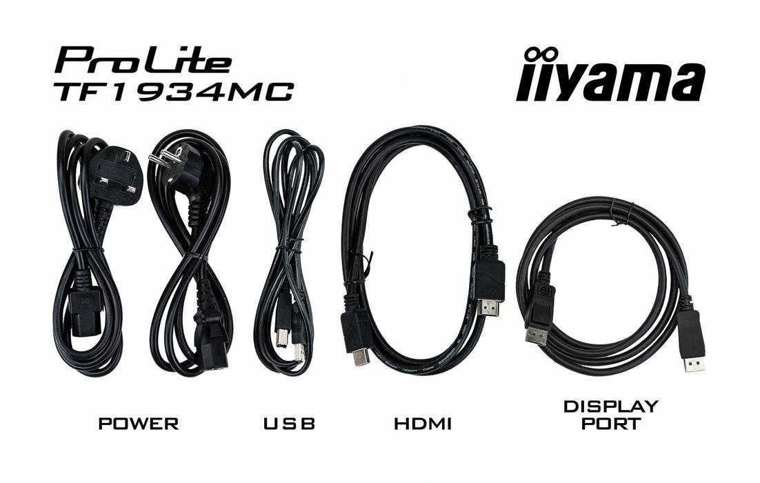 EAN 4948570118403 - iiyama ProLite TF1934MC-B7X pantalla para PC 48,3 cm (19") 1280 x 1024 Pixeles SXGA LED Pantalla táctil N imagen 5