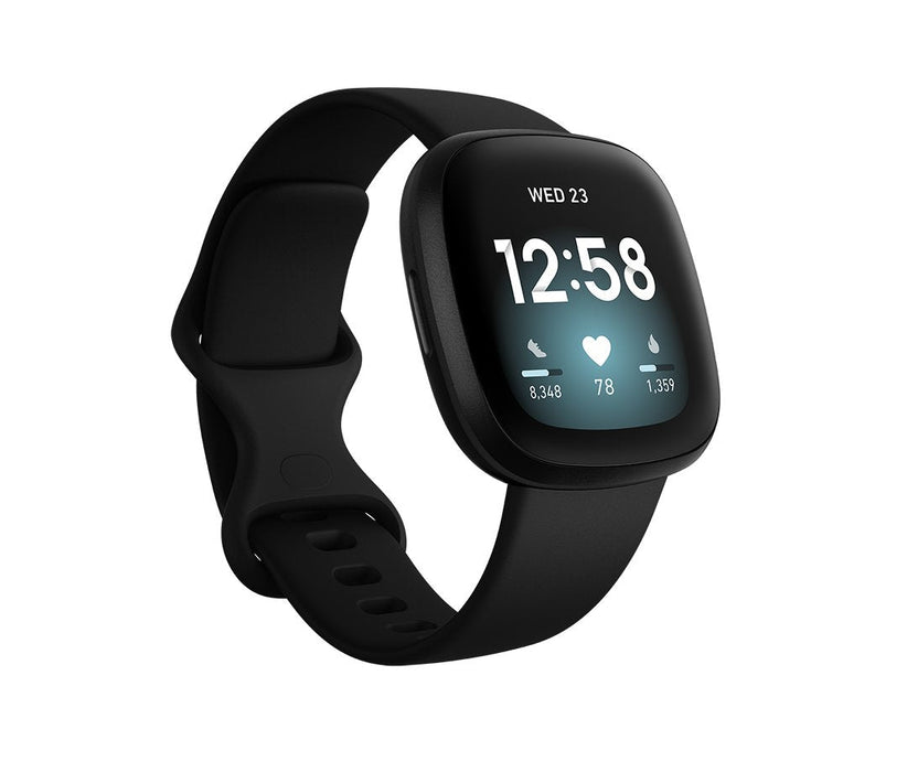 Fitbit Versa 3 Smartwatch Negro/Aluminio Negro