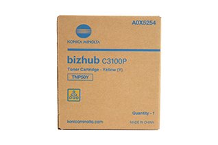 EAN 0039281060281 - Konica Minolta TNP-50Y cartucho de tóner 1 pieza(s) Original Amarillo imagen 1