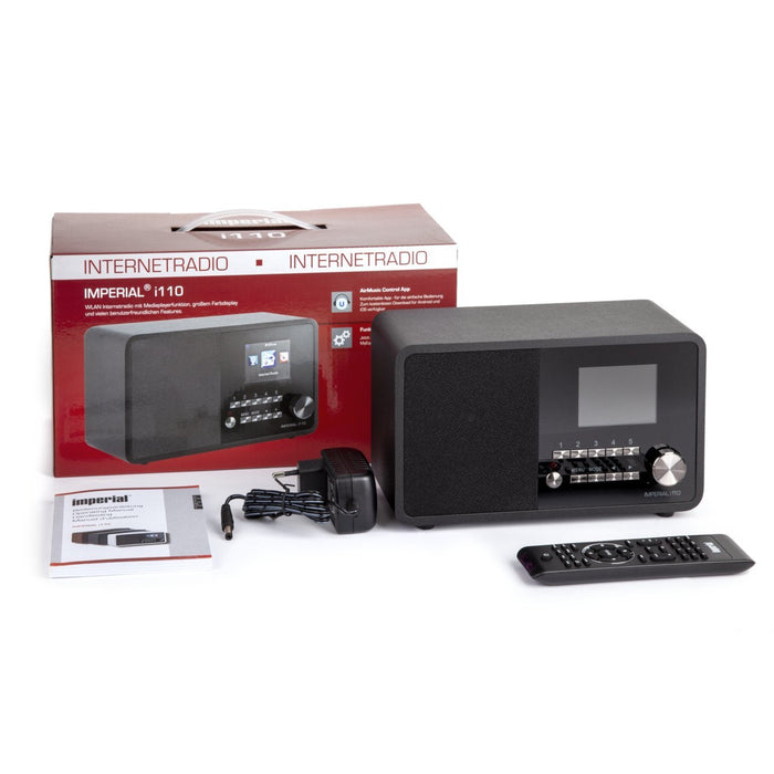 Imperial Radio I110 Internet Tft Pantalla A Color Negro