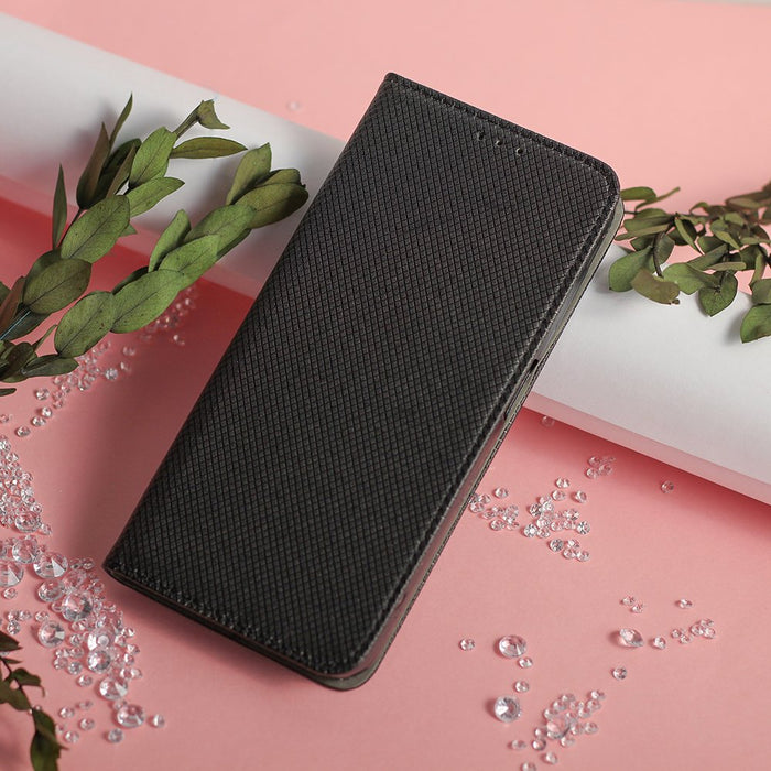 Funda Tipo Libro Con Soporte Magnética Negro Compatible Oppo A16s / A54s - Jaym® **