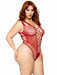 EAN 714718559711 - Leg Avenue 81641X_03608 conjunto de ropa interior y bodi Borgoña imagen 3