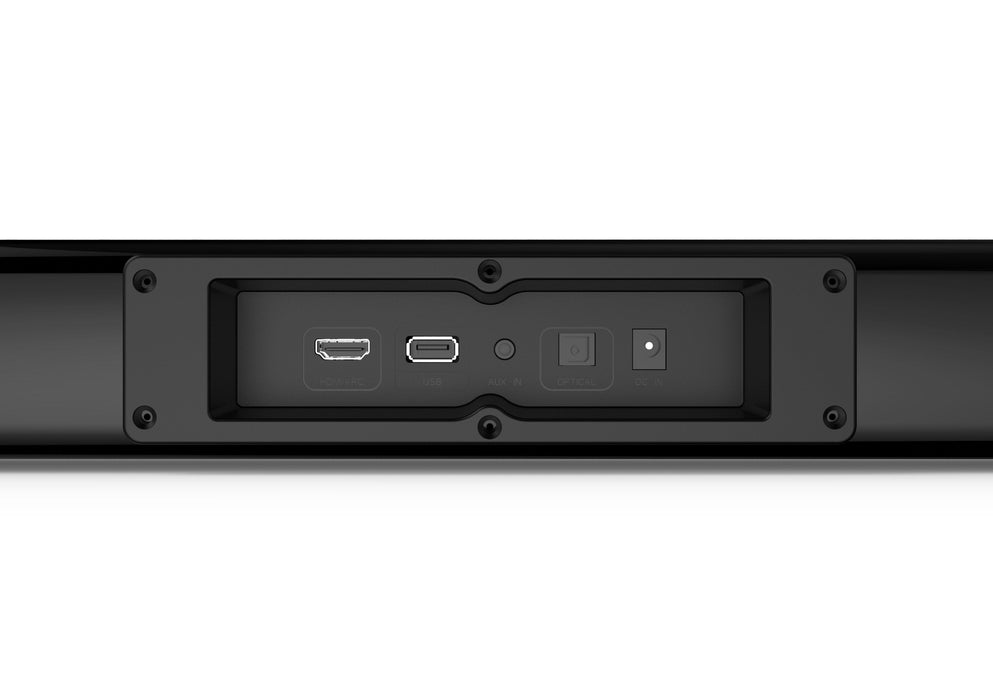 Barra De Sonido Panasonic Sc-Htb100eg-K Altavoz Soundbar Negro 2.0 Canales 45 W