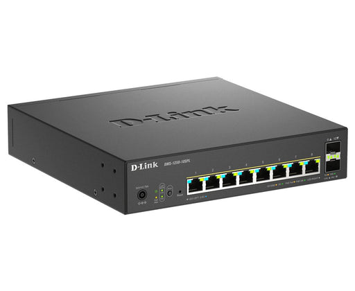 EAN 0790069473746 - D-Link DMS-1250-10SPL Gestionado L2/L3 2.5G Ethernet (100/1000/2500) Energía sobre Ethernet (PoE) Negro imagen 2