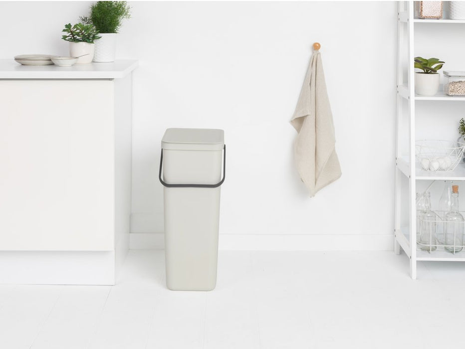EAN 8710755214424 - Brabantia Sort & Go 40 L Rectangular Plástico Gris claro imagen 4