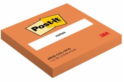 EAN 4046719506446 - Post-It 6820-COL-W10 nota autoadhesiva Plaza Colores surtidos 100 hojas Autoadhesivo imagen 6