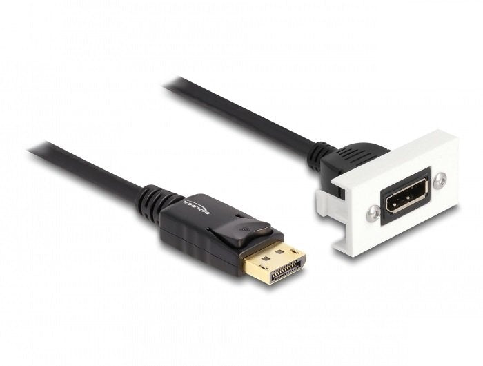 EAN 4043619813872 - DeLOCK Easy 45 1 m DisplayPort Negro, Blanco imagen 1