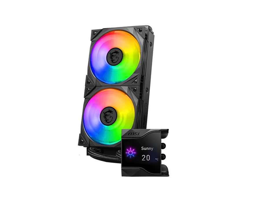 EAN 4711377134798 - MSI MPG Coreliquid D240 Procesador Kit de refrigeración líquida 12 cm Negro 1 pieza(s) imagen 4