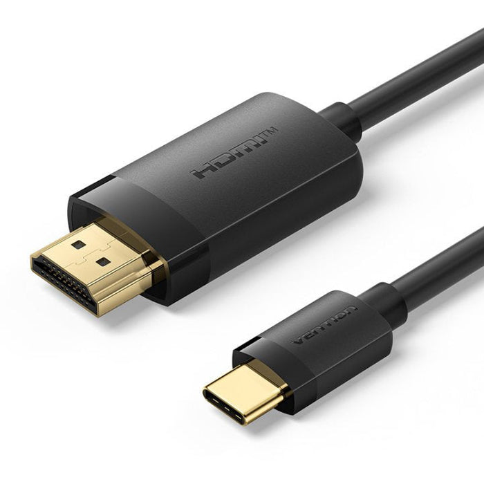 Cable Usb-C A Hdmi Vention 4k 1 M Negro