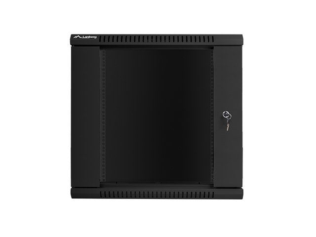 EAN 5901969403152 - Lanberg WF01-6612-10B armario rack 12U Bastidor de pared Negro imagen 2