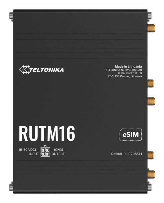 Teltonika · Router · Rutm16 · Lte Global Router Cat6