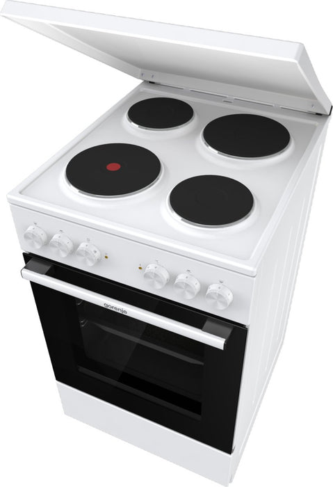 EAN 3838782748783 - Gorenje GE5A23WH Cocina independiente Eléctrico Hornillo eléctrico / Placa eléctrica Blanco imagen 7