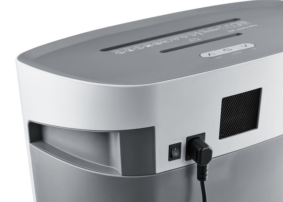 EAN 4009729074251 - Dahle PaperSAFE 260 triturador de papel Corte en partículas 60 dB 4,8 cm Gris, Blanco imagen 8