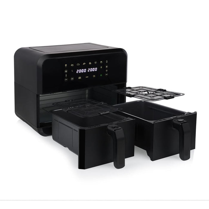 EAN 8712836981089 - Princess 01.182068.01.001 freidora Doble 8 L Independiente 2400 W Freidora de aire caliente Negro imagen 4