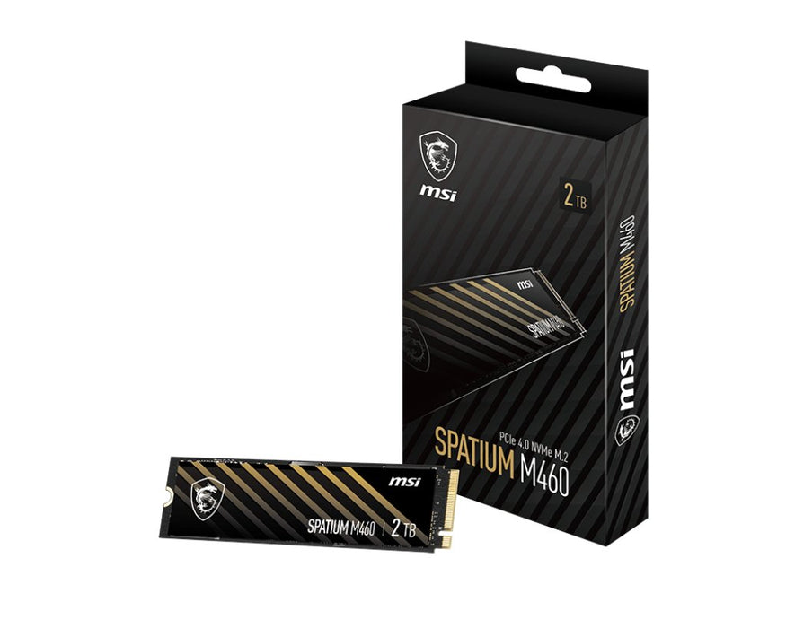 EAN 4711377022514 - MSI Spatium M460 PCIe 4.0 NVMe M.2 1 TB PCI Express 4.0 3D NAND imagen 1
