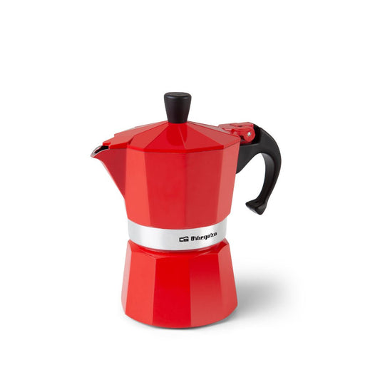 EAN 8435568404281 - Orbegozo KFR 340 cafetera manual Cafetera italiana Rojo imagen 1