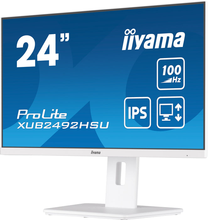 EAN 4948570123346 - iiyama XUB2492HSU-W6 pantalla para PC 60,5 cm (23.8") 1920 x 1080 Pixeles Full HD LED Blanco imagen 5