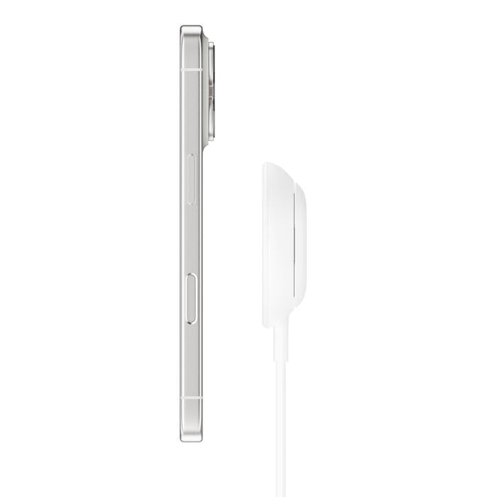 Belkin Ultracharge Ladepad Qi2 25w Mit Standfuss Weiss Wia013hqwh