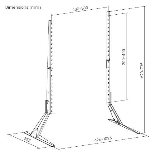 EAN 5715063470329 - Vivolink VLMT400B soporte para monitor imagen 4