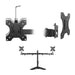 EAN 8054392618468 - Ewent EW1536 soporte para monitor 81,3 cm (32") Escritorio Negro imagen 3