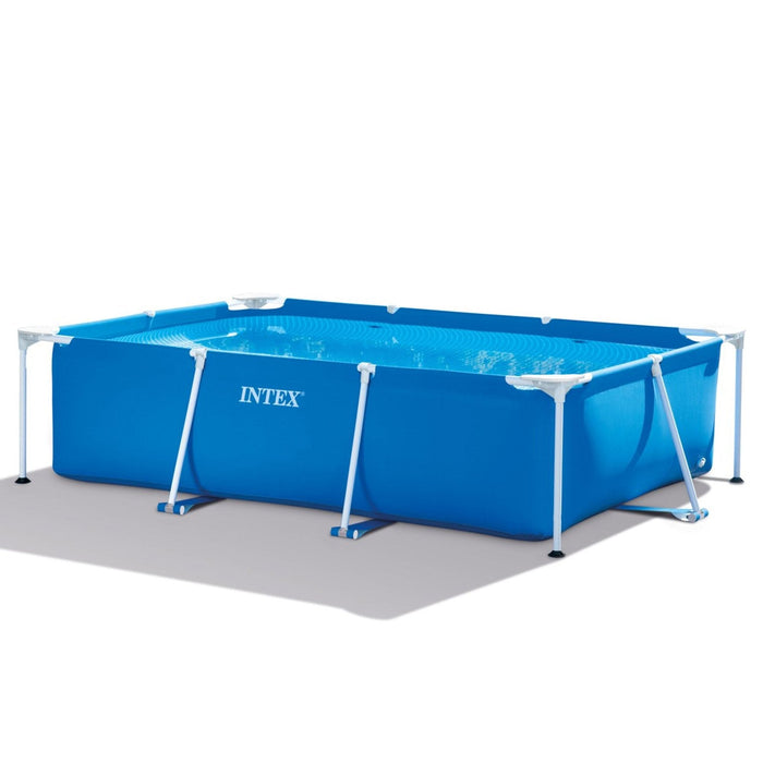 Piscina Rectangular Con Estructura Metálica, 3834 L, 300 X 200 X 75 Cm
