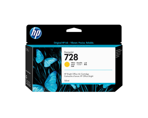 EAN 0888793397848 - HP 728 130-ml Yellow DesignJet Ink Cartridge cabeza de impresora Inyección de tinta térmica imagen 1