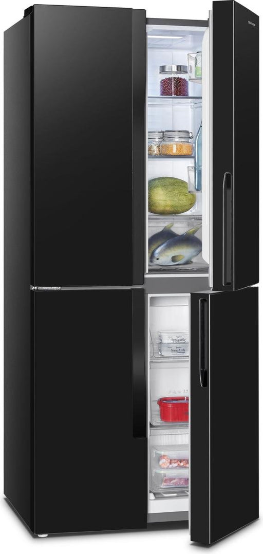 EAN 3838782766534 - Gorenje G600 NRM818EMB nevera puerta lado a lado Independiente 427 L Negro imagen 2