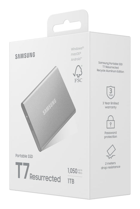 EAN 8806097817550 - Samsung MU-PD1T0G/WW unidad externa de estado sólido 1 TB USB Tipo C 3.2 Gen 2 (3.1 Gen 2) Plata imagen 11