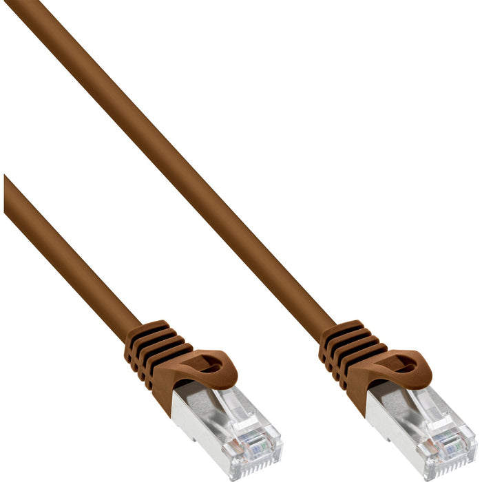 Cable De Red Inline Sf/Utp Cat.5e Marrón 1,5m