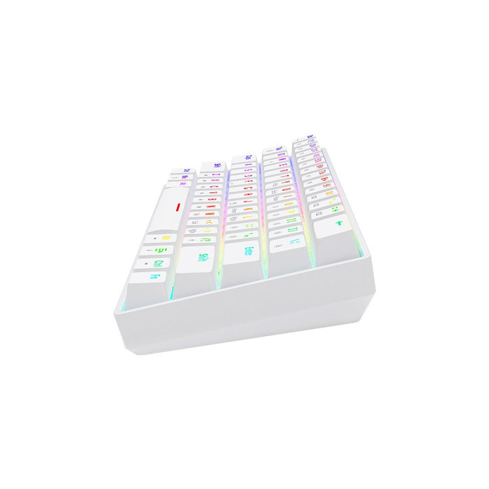 EAN 5901986049357 - Savio WHITEOUT X2 PEACH teclado Juego USB QWERTY Inglés internacional Blanco imagen 6