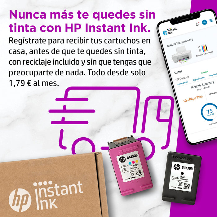 Impresora Hp Deskjet 2710e All-In-One Wifi