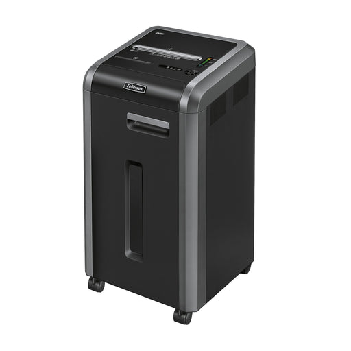 EAN 0043859628230 - Fellowes 225i triturador de papel Corte en tiras 24 cm Negro imagen 1