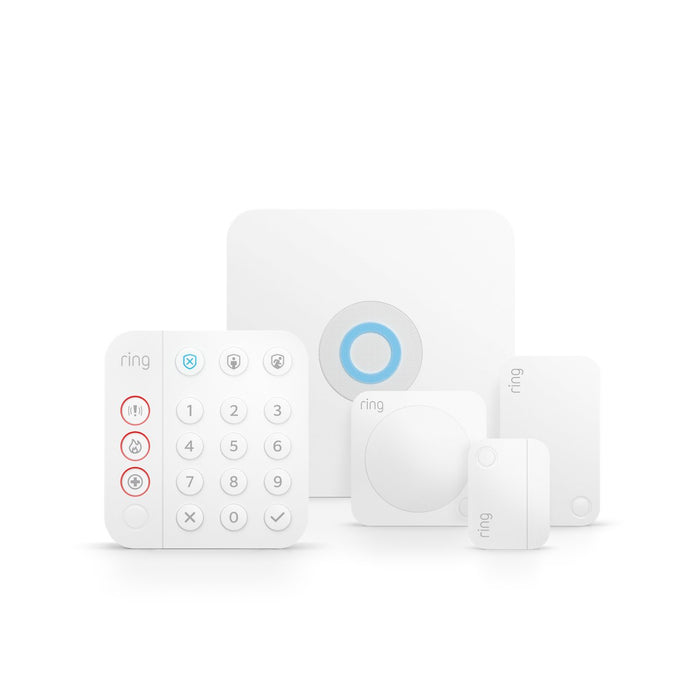 EAN 0840080519968 - Ring Alarm Security Kit, 5 piece - 2nd Generation sistema de alarma de seguridad Wifi Blanco imagen 1