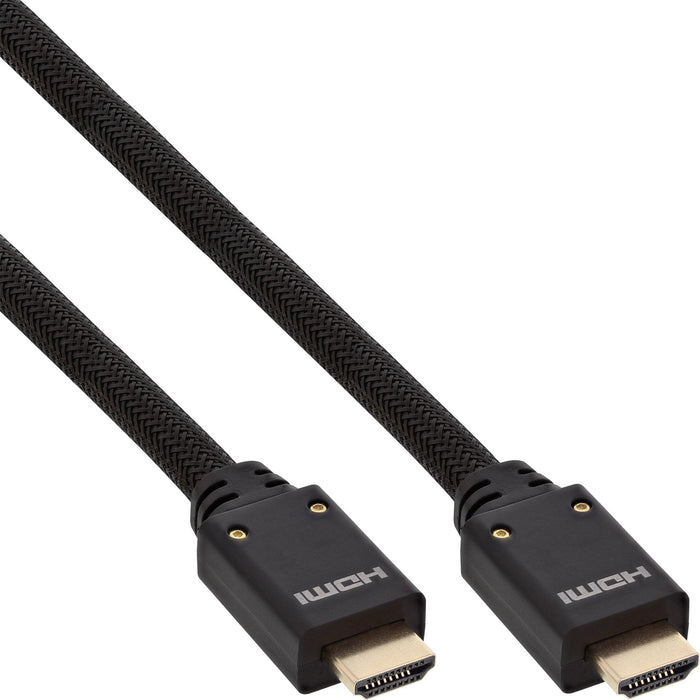 Cable Hdmi Activo De Inline Con Ethernet, 4k2k, M/M, Negro, Contactos Dorados, 15 M