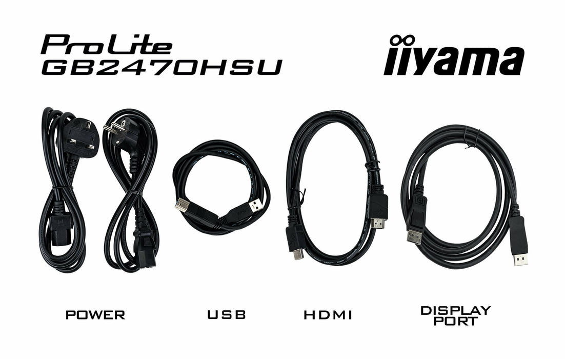 EAN 4948570123926 - iiyama G-MASTER GB2470HSU-B6 pantalla para PC 60,5 cm (23.8") 1920 x 1080 Pixeles Full HD LCD Negro imagen 14
