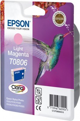 EAN 8715946360904 - Epson Hummingbird T0806 Claria Photographic cartucho de tinta 1 pieza(s) Original Magenta claro imagen 4