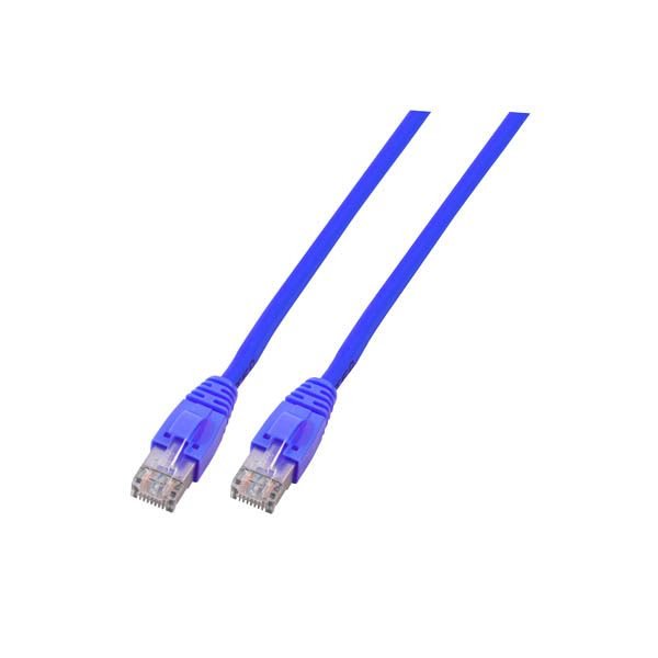 Efb Rj45 Cable De Red Cat.6 U Utp Lszh Cca Blau 1m