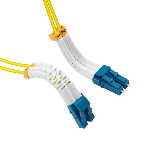 EAN 5715063506110 - Lanview LVO231409-FLEX Cable de fibra óptica e InfiniBand 5 m LC LC/LC Amarillo imagen 2